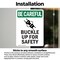 Signmission Safety Culture Sign, 7 in Width, Vinyl Decal, Rectangle OS-2PACK-BC-D-710-V-10104 - alternate 2